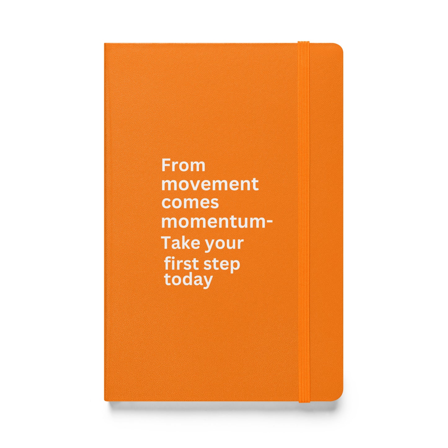 Hardcover bound notebook