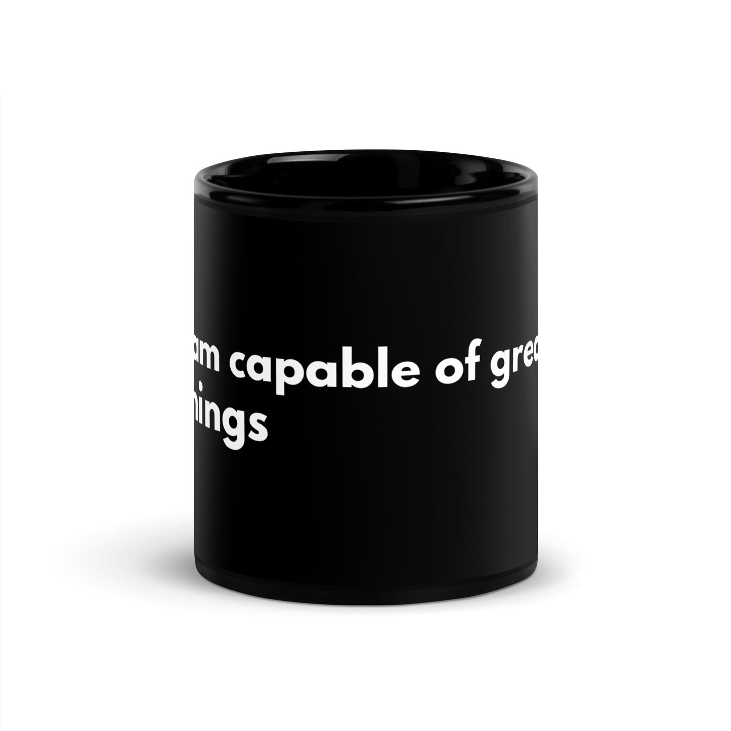 Black Glossy Mug