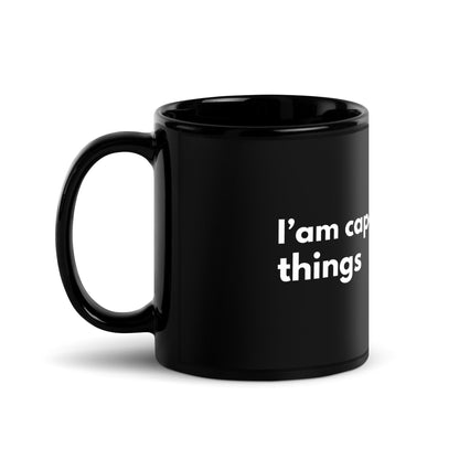 Black Glossy Mug