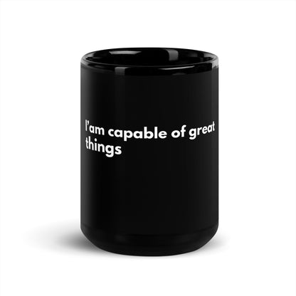 Black Glossy Mug