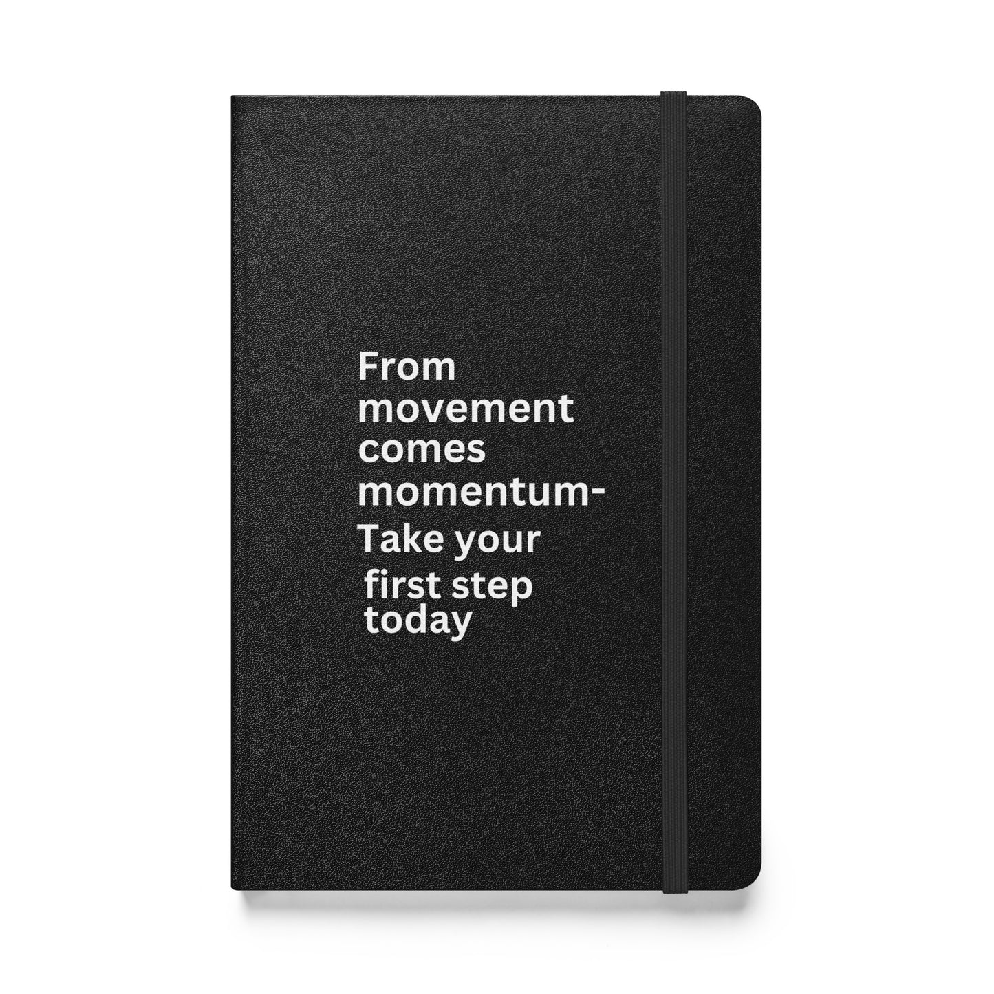 Hardcover bound notebook