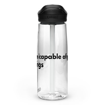 Sports water bottle