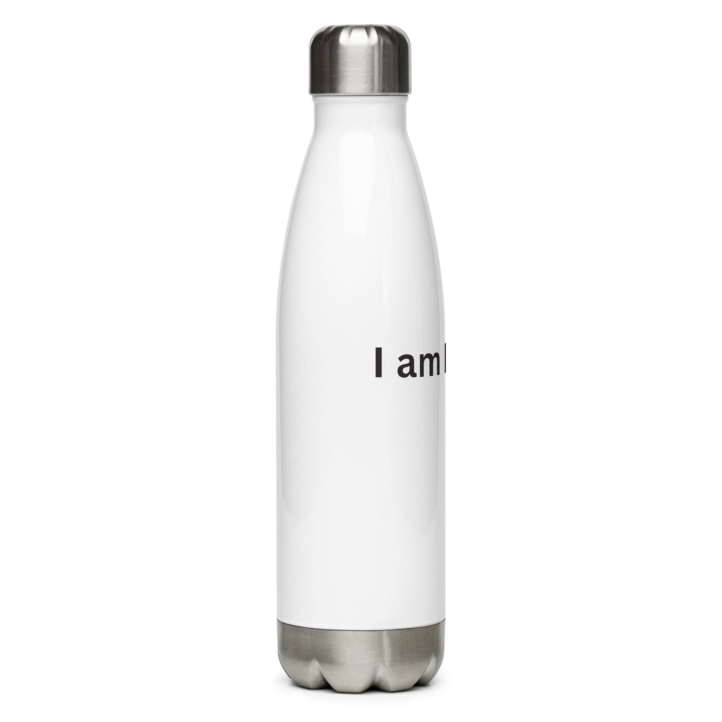 Stainless steel water bottle